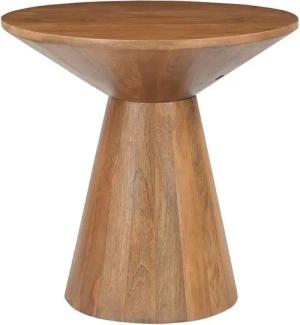 SIT Beistelltisch MANGO NATURAL, mit rundem Sockelfuß