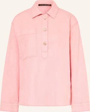 LUISA CERANO Jeans-Overshirt mit Leinen