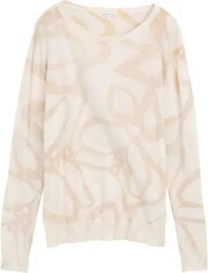 TOM TAILOR Strickpullover knit inside printed pullover