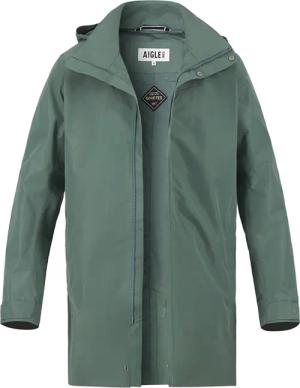 Aigle Herren Funktionsjacke grün uni mit Motiv