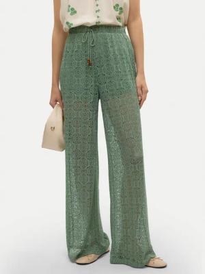 Vero Moda Stoffhose Maya 10325044 Grün Wide Leg