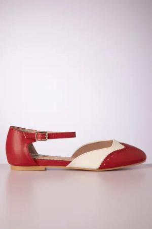 Elegante Dancemates Ballerinas in Rot
