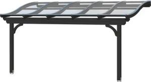 Skanholz Terrassendach Verona, BxT: 541x239 cm, Bedachung Doppelstegplatten