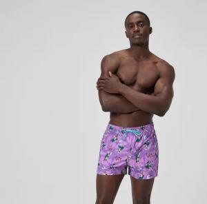 Redondo Edge Bedruckte Badeshorts 35 cm Pink für Herren
