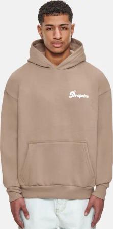 Dropsize Heavy Oversize Bubble Logo Hoodie