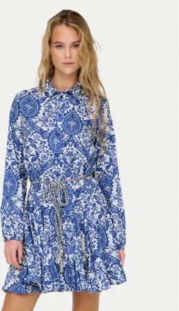 ONLY Hemdkleid Lumina 15305484 Blau Regular Fit
