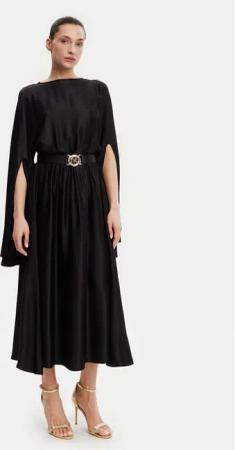 Guess Abendkleid W5PK1L WHHB0 Schwarz Regular Fit