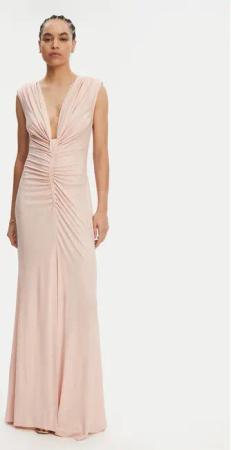 Rinascimento Abendkleid CFC0122483003 Rosa Regular Fit