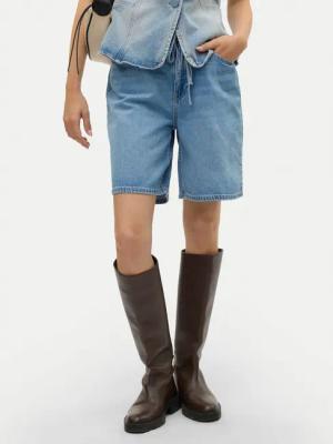 Vero Moda Jeansshorts Villa 10326196 Blau Loose Fit