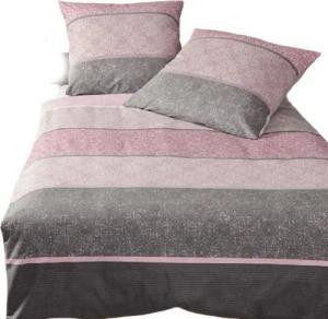 soma Bettwäsche Bettbezug 135x200 80x80 biber gestreift warm sale bieber Streifen, Biber, 2 teilig, Frühling Sommer Streifen gestreift Reißverschluss Baumwolle sale
