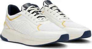 BOSS Sneaker Evo aus Glattleder und Textil-Mix