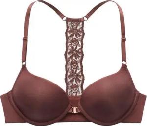 LASCANA Push-up-BH mit Bügel und dekorativem Stickereiband im Rücken, sexy Dessous