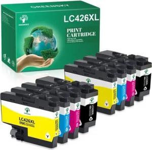 Greensky 8er XXL Druckerpatrone ersetzt Brother LC426 LC 426XL Tintenpatrone (MFC-J4335 DW MFC-J4340 DW MFC-J4340 DWE Ecopro Mini 19 Biz-Step, MFC-J 4540 Series MFC-J4540 DW MFC-J4540 DWT MFC-J4540 DW XL)