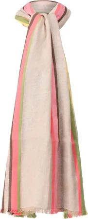 Etro Tücher & Schals - Schal mit Leinen - Gr. unisize - in Braun - für Damen