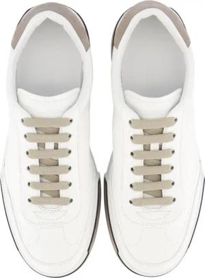 Heren Oxford Sneaker Wit - Gr. 45 (EU) - in Weiß
