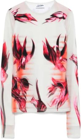 Jean Paul Gaultier - Long Sleeve Shirt - Größe S - weiß