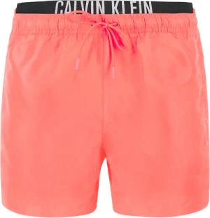 Calvin Klein Swimwear Herren Badeshorts rot Mikrofaser unifarben