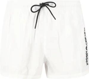 EMPORIO ARMANI Herren Badeshorts weiß unifarben