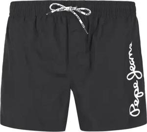 Pepe Jeans Herren Badeshorts schwarz unifarben