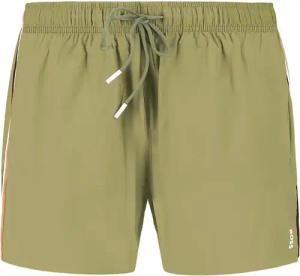 BOSS Black Herren Badeshorts grün