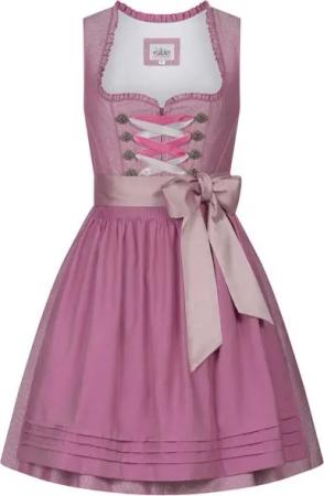 Nübler Dirndl Mini Dirndl Golda in Rosa von Nübler