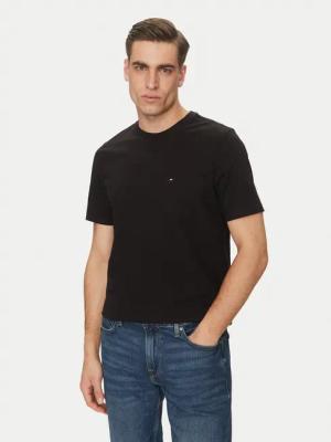 Tommy Hilfiger T-Shirt Essential Solid Pocket Tee MW0MW37283 Schwarz Regular Fit