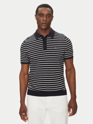 Tommy Hilfiger Poloshirt Essential Cotton Knitted Polo MW0MW37396 Dunkelblau Regular Fit