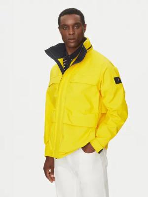 Tommy Hilfiger Übergangsjacke Regatta Mid Length Jacket MW0MW39200 Gelb Loose Fit
