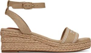 Tommy Hilfiger Espadrilles Tommy Hilfiger Espad Mid Wedge FW0FW08805 Beige