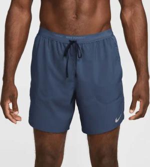 Nike M NK Dri-Fit Stride 2in1 Short 7in Herren Laufshorts (Blau L Größe) Laufbekleidung