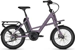 Kalkhoff IMAGE C+ ADVANCE FL (545 Wh), 5 Gang Nabenschaltung, Unisexfahrrad, Kompakt, Modell 2025, 20 Zoll 48 cm midnightplum matt