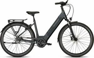Kalkhoff IMAGE 3.B EXCITE RT (625 Wh), 5 Gang Nabenschaltung, Damenfahrrad, Wave, Modell 2024, 28 Zoll 48 cm diamondblack glossy