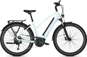 Kalkhoff ENDEAVOUR 3 MOVE (500 Wh), 9 Gang Kettenschaltung, Damenfahrrad, Trapez, Modell 2025, 28 Zoll 43 cm off-white matt