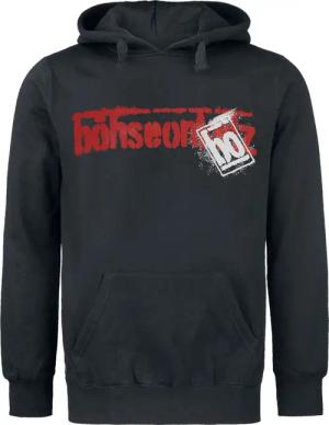 Böhse Onkelz Kapuzenpullover - Logo - M bis 3XL - für Männer - Größe XL - schwarz - Lizenziertes Merchandise!
