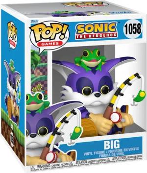 Sonic The Hedgehog - Big The Cat with Froggy (Super Pop!) Vinyl Figur 1058 - Funko Pop! Figur - Funko Shop Deutschland