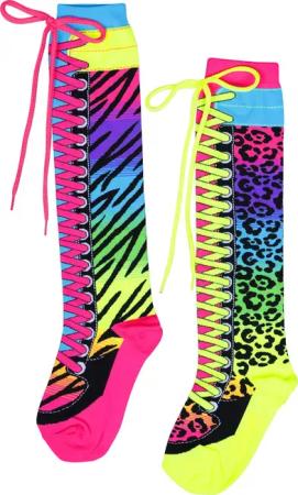 Sprüche Kniestrümpfe - Safari Socks - one size - Größe one size - multicolor