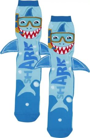 Sprüche Kniestrümpfe - Shark Socks - one size - Größe one size - multicolor