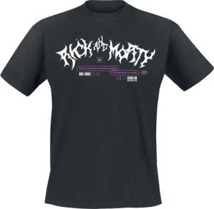Rick And Morty T-Shirt - Multiverse - S bis XXL - für Männer - Größe XXL - schwarz  - Lizenzierter Fanartikel