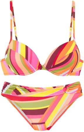 Bruno Banani Push-Up-Bikini mit edlem Zierring