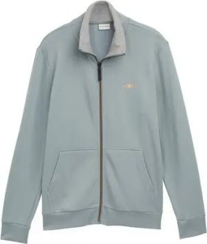TOM TAILOR Cardigan Sweatjacke mit Reißverschluss und Kragenfutter Sweatjacke mit Stehkragen