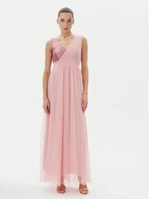 Rinascimento Abendkleid CFC0123704003 Rosa Regular Fit