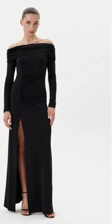 Eleh Abendkleid ESS250129 Schwarz Regular Fit