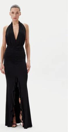 Eleh Abendkleid ESS250194 Schwarz Regular Fit