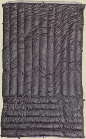 Hammock Top Quilt Down Maße: 210 x 135 cm Farbe: tempest gray/ silverbird