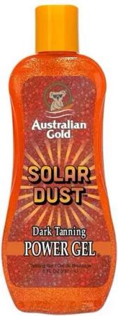 Australian Gold Selbstbräunungslotion Solar Dust Power Gel, Für Innen-und Außenbereich, Power Gel, goldenem Schimmer