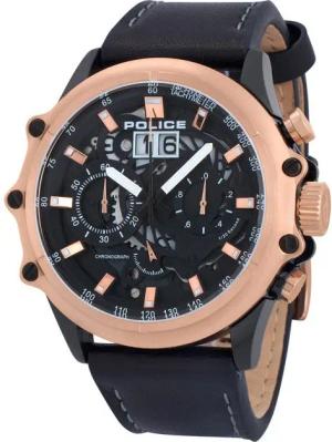 Police Quarzuhr Police PL16018JSBR.02 Luang Chronograph Herrenuhr 49mm 3ATM Police PL16018JSBR.02 Luang Chronograph Herrenuhr 49mm 3ATM