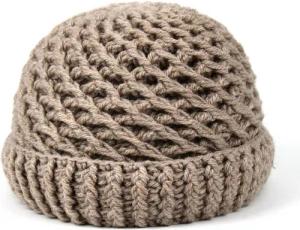 Wörleonline Strickmütze handgestrickte Mütze für Damen Wintermütze mit Wollanteil, hergestellt in Europa