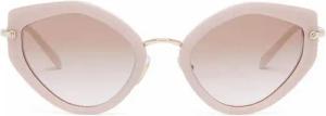 Miu Miu Sonnenbrille Cat-Eye Retro Brille 100% UVA/UVB-Schutz, Verlaufsgläser (Gradient Lenses)