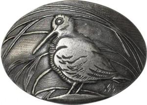 BELTINGER Gürtelschnalle Schnepfe 4,0 cm - Buckle Gürtelschließe 40mm - für Jagd-Outfit - Gürte (1-St)