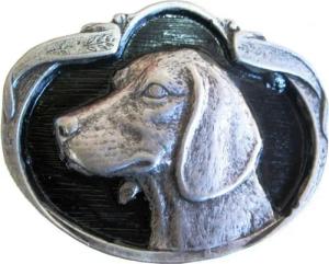 BELTINGER Gürtelschnalle Deutsch Kurzhaar 4,0 cm - Buckle Gürtelschließe 40mm - für Jagd-Outfit (1-St)
